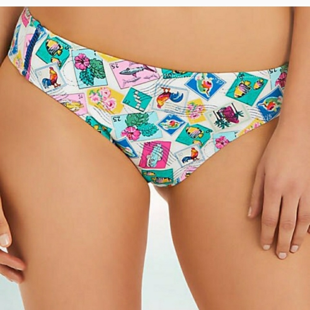 Vera Bradley Bikini Button Postage Stamps Travel